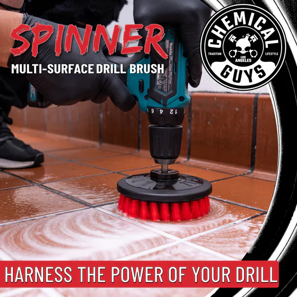 Chemcial Guys Spinner Carpet Drill Brush - Heavy Duty - Image 4