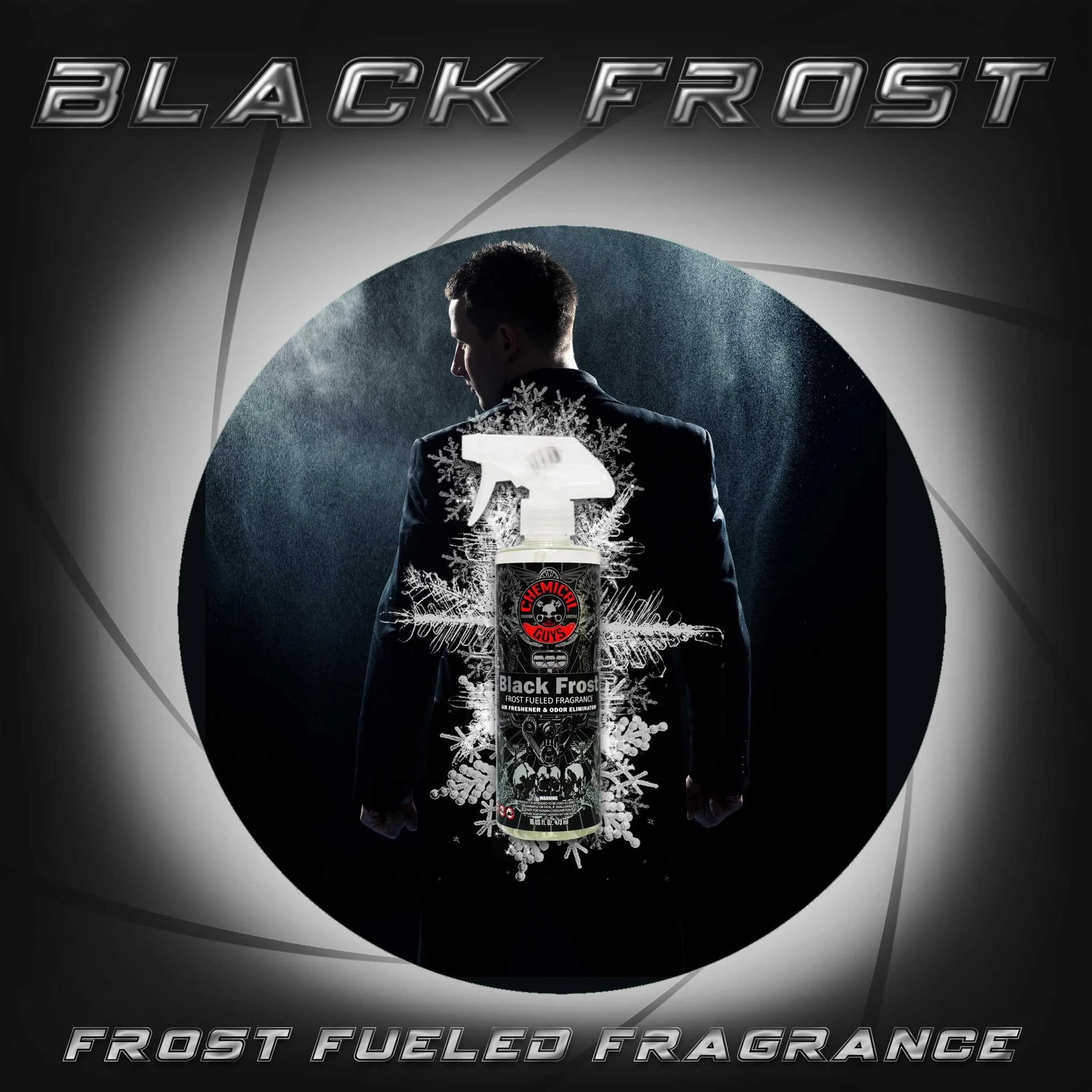Chemical Guys Black Frost Air Freshener 473ml (16oz) - Image 3