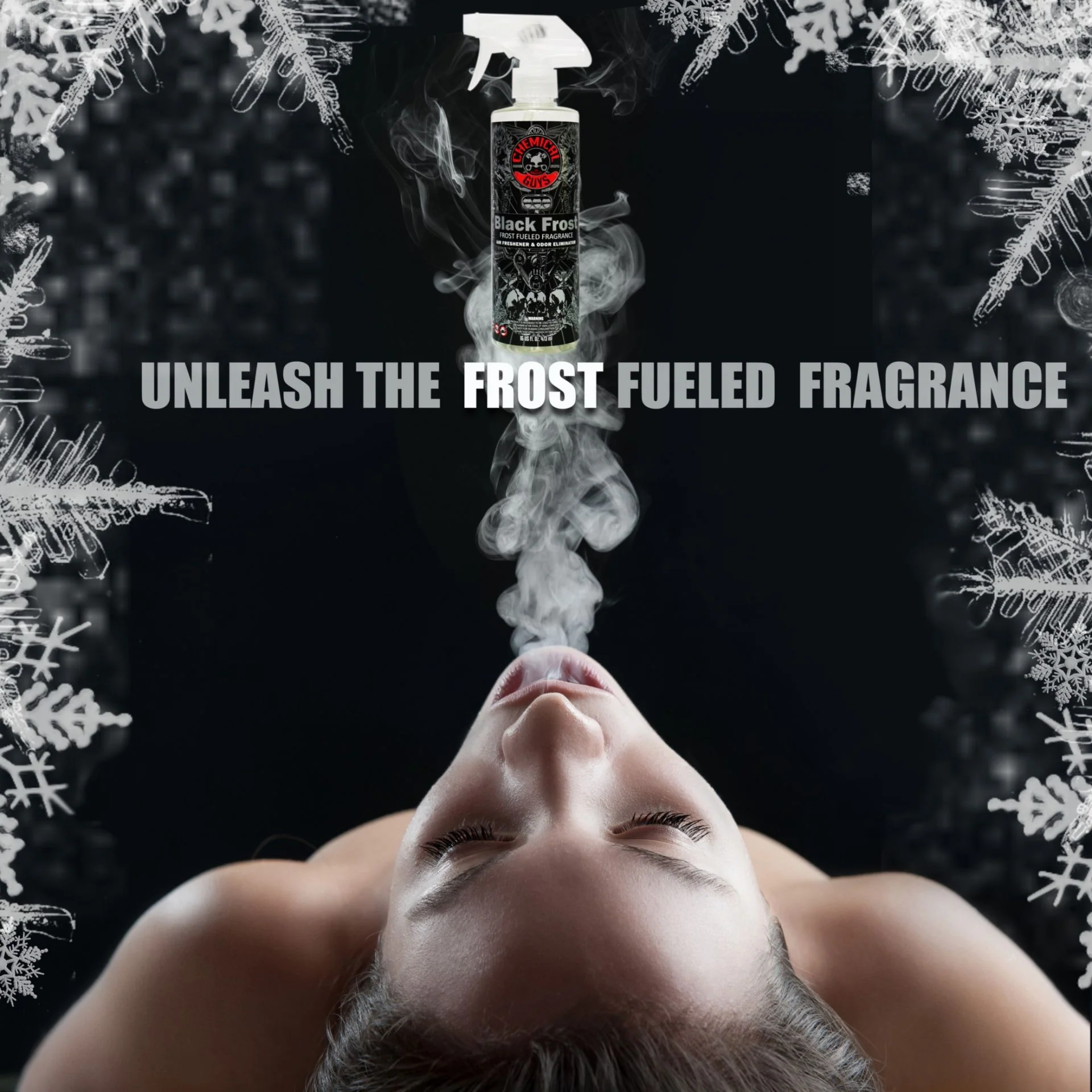 Chemical Guys Black Frost Air Freshener 473ml (16oz) - Image 4