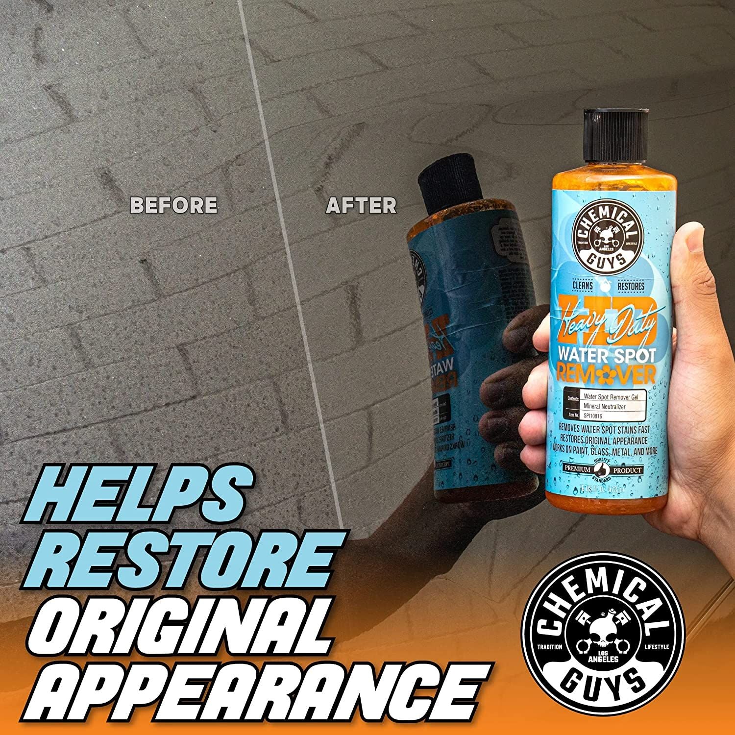 Chemical Guys Heavy Duty Water Spot Remover 473ml (16oz) - Image 7