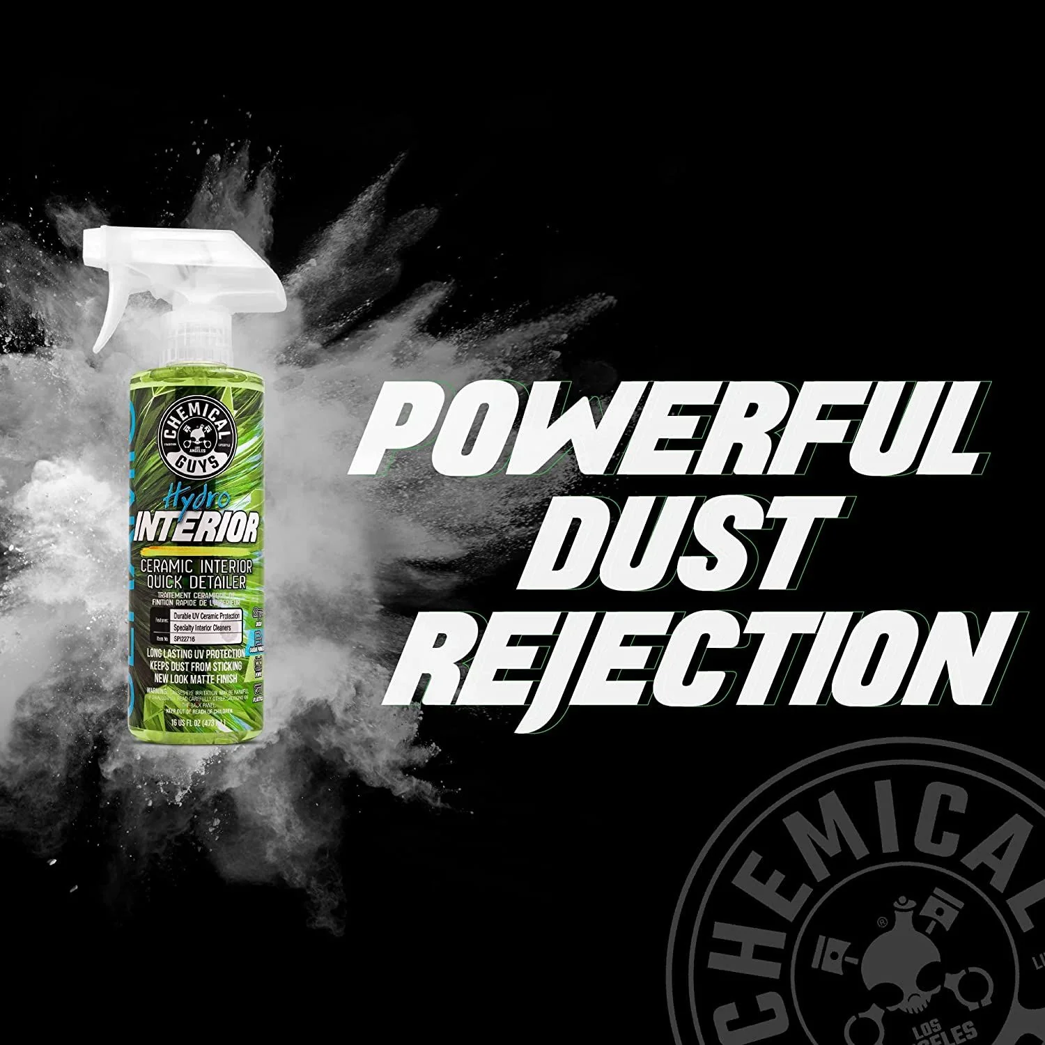 Chemical Guys HydroInterior Ceramic Interior Quick Detailer 473ml ( 16oz ) - Image 9