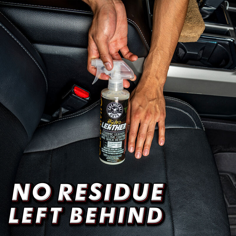 Chemical Guys HydroLeather Ceramic Leather Protective Coating & Quick Detailer 473ml (16oz) - Image 4