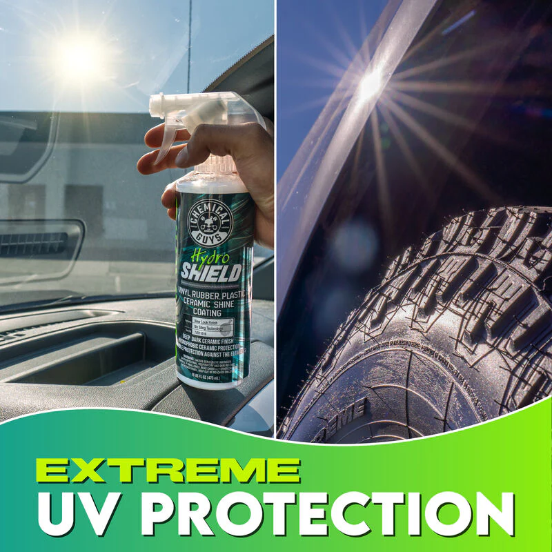 Chemical Guys Hydroshield Vinyl, Rubber, Plastic Ceramic Coating 473ml (16oz) - Image 7