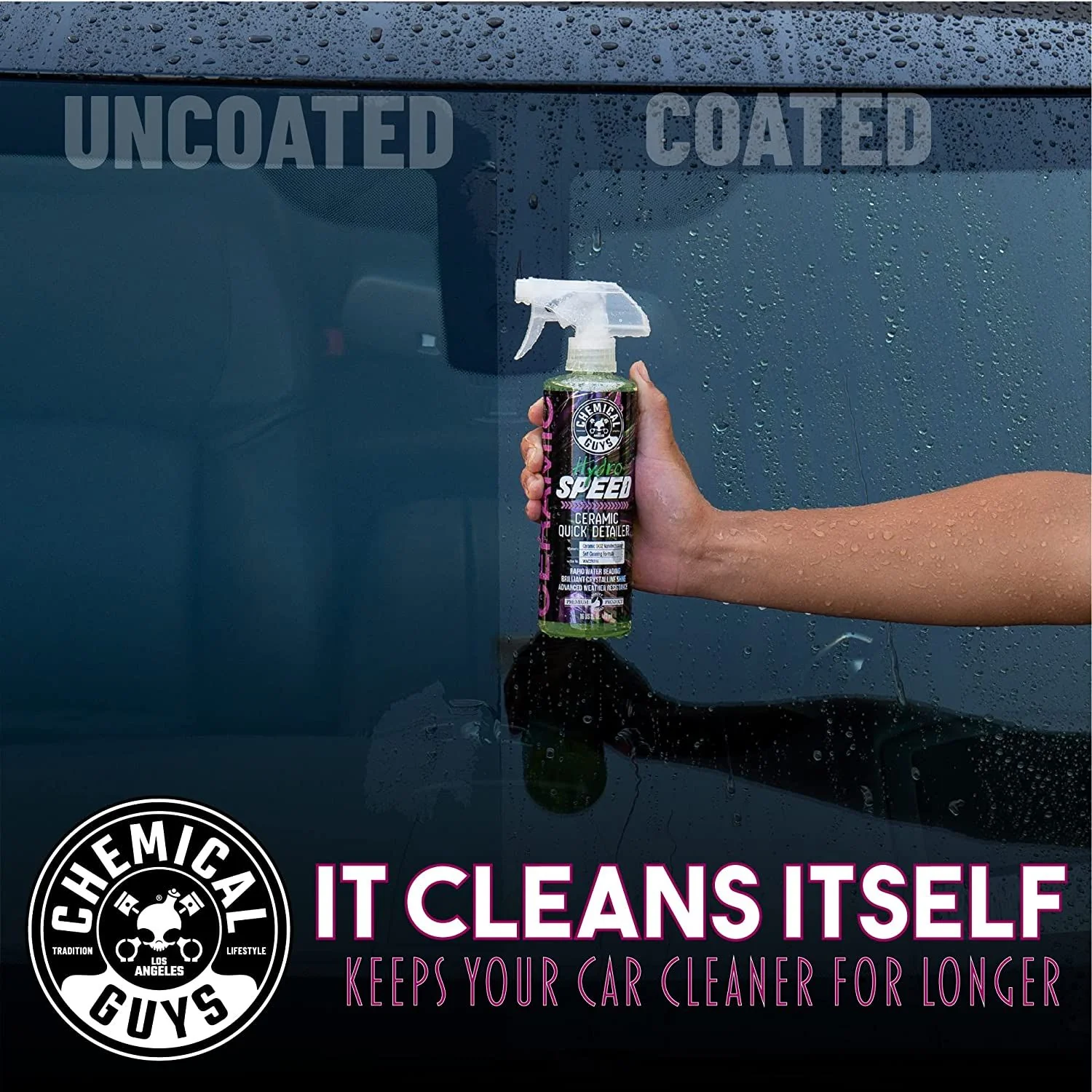 Chemical Guys HydroSpeed Ceramic Quick Detailer 473ml (16oz) - Image 11