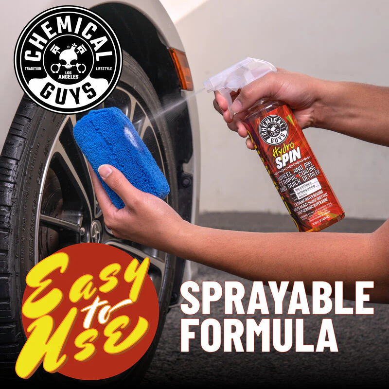 Chemical Guys Hydrospin Wheel & Rim Ceramic Coating (16oz) - Image 6