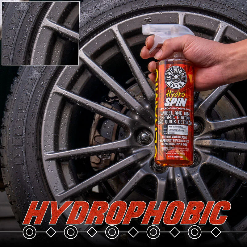 Chemical Guys Hydrospin Wheel & Rim Ceramic Coating (16oz) - Image 9