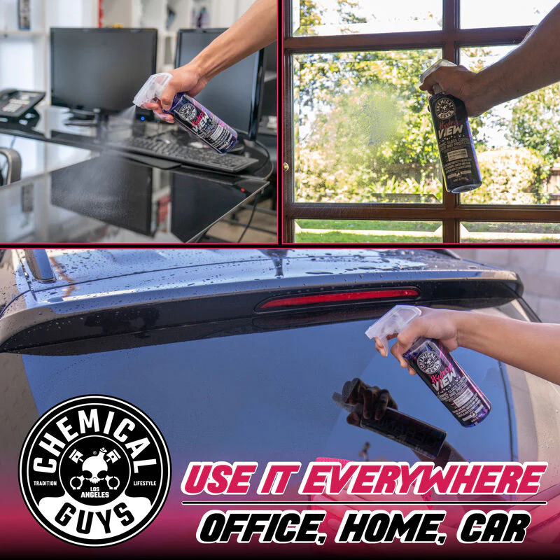 Chemical Guys Hydroview Ceramic Glass Cleaner & Coating 473ml ( 16oz ) - Image 13
