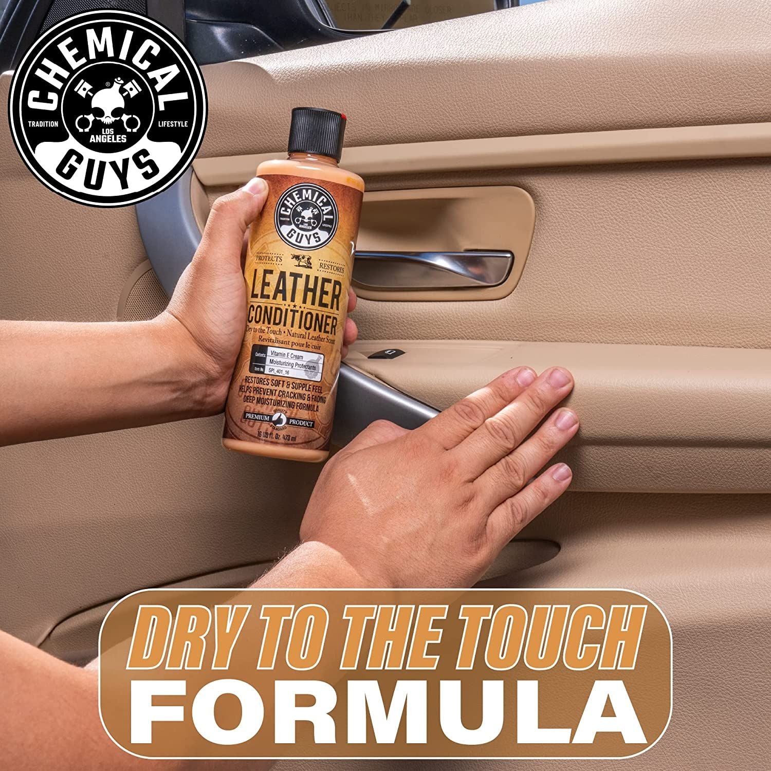 Chemical Guys Leather Conditioner 473ml (16oz) - Image 11