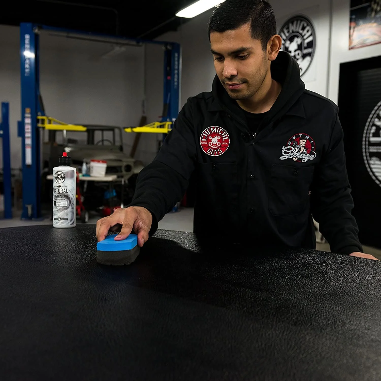 Chemical Guys Natural Shine Satin Tire, Plastic, Rubber, Vinyl & Trim Dressing 473ml (16oz) - Image 4
