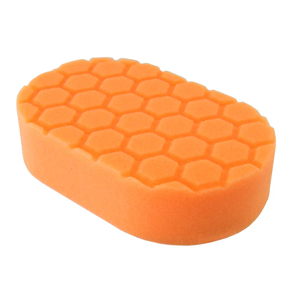 Chemical Guys Orange Hex Logic Hand Applicator Pad - Image 3
