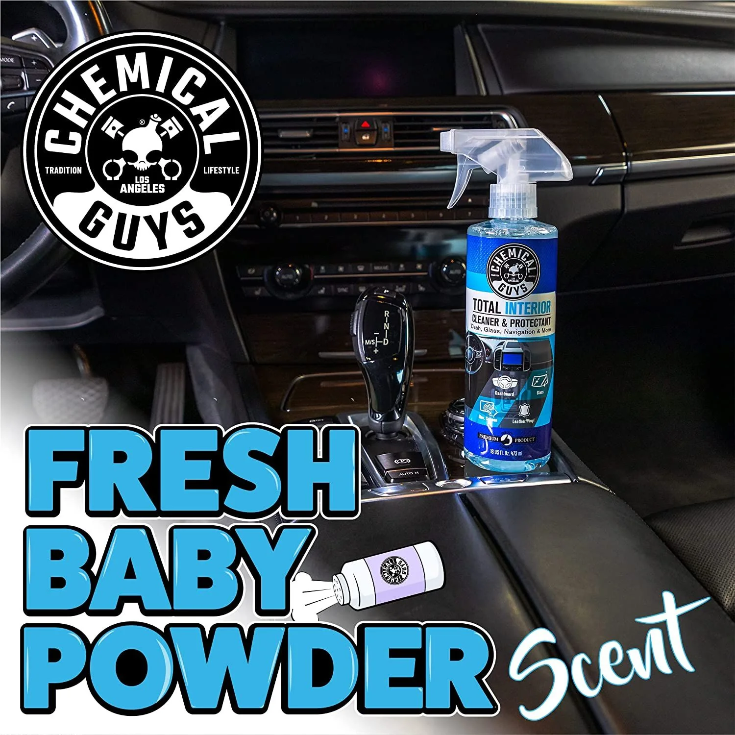 Chemical Guys Total Interior Cleaner & Protectant 473ml (16oz) - Image 12