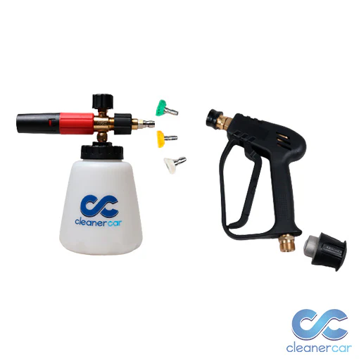 CleanerCar Stubby Gun With Multi Tip Set & Snow Foam Lance V2 - Image 2