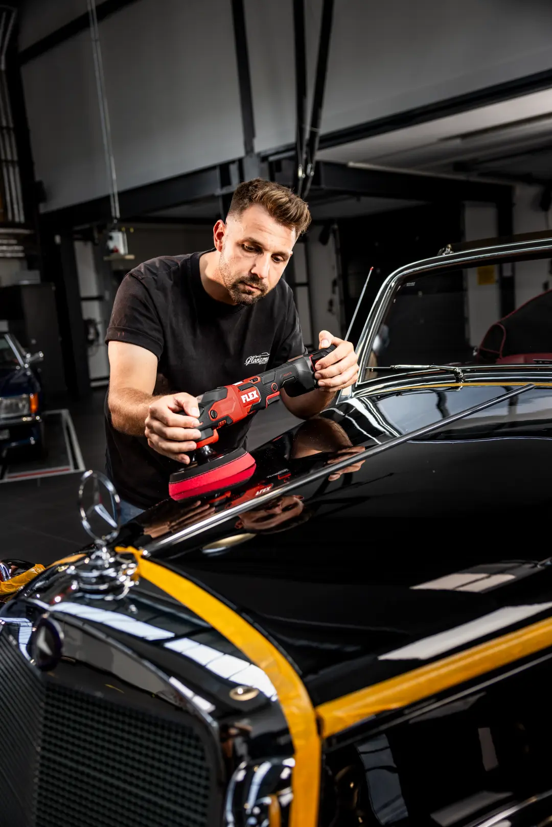 Flex PE 150 Cordless Rotary 18v Polisher Kit - NEW VERSION - Image 4