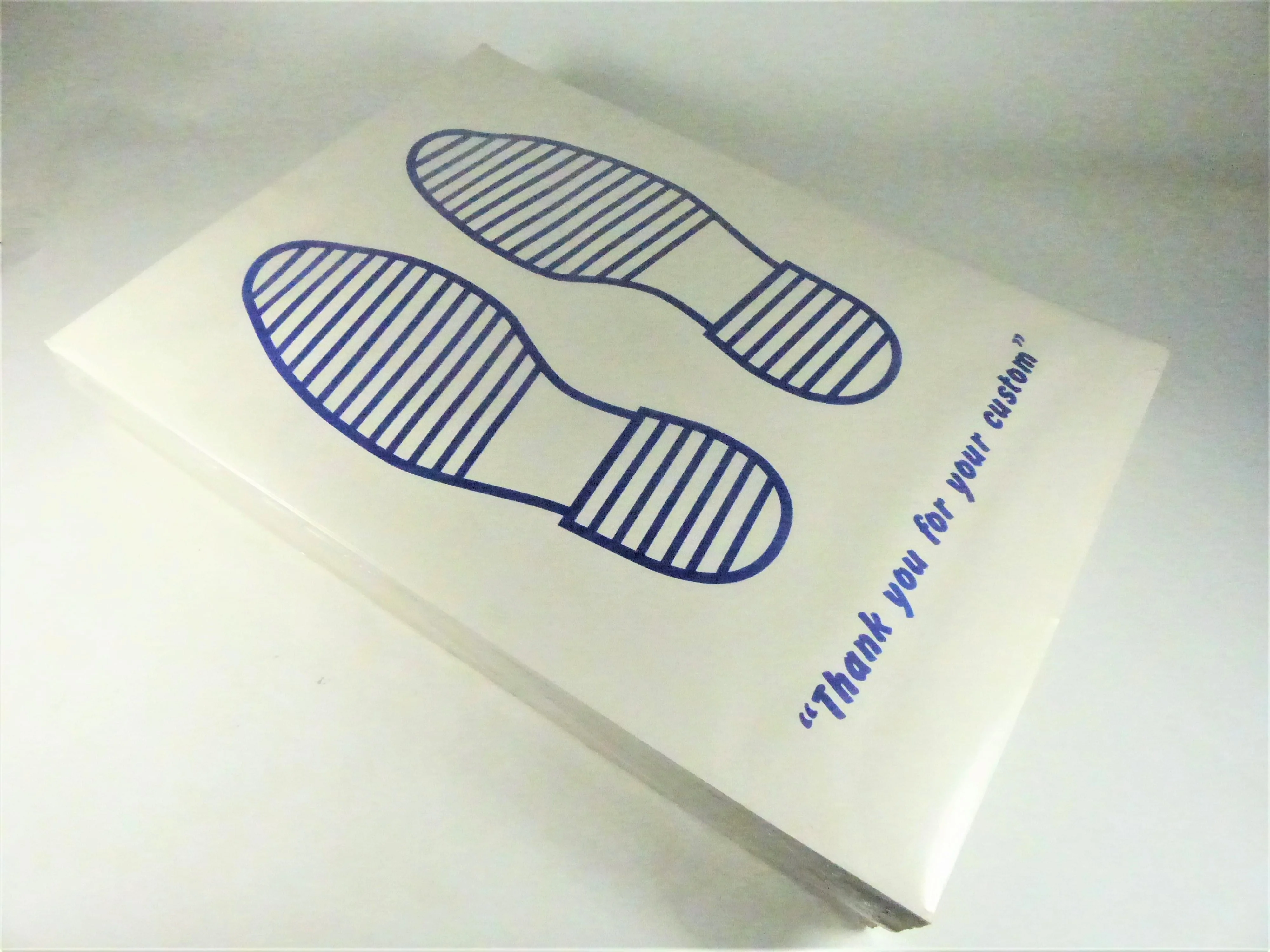 Paper Floor Mats with FootPrints - 250pk